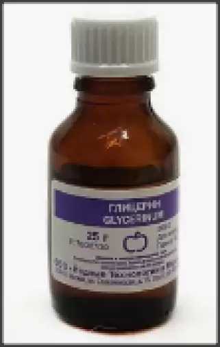 Глицерин Флакон 25г произодства Йодные Технологии и Маркетинг