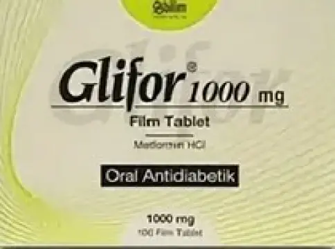 Глифор Таблетки п/о 1г №100 произодства Турция