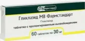 Гликлазид МВ Таблетки 30мг №60 от Фармстандарт ОАО