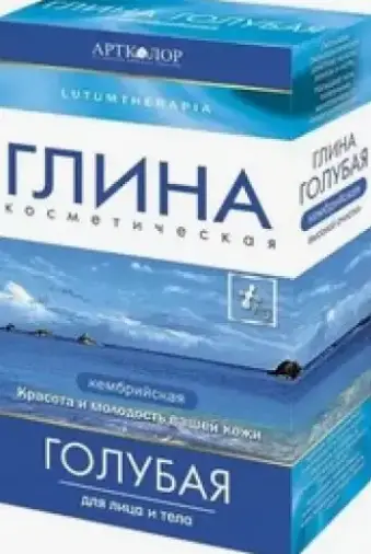 Глина голубая Упаковка 100г