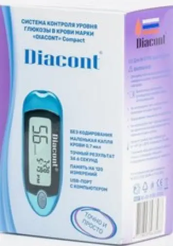 Глюкометр Диаконт (Diacont) Комплект №1 произодства ОК Биотек