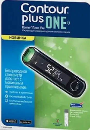 Глюкометр Контур Плюс Уан (Contour Plus One)