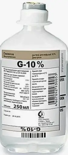 Глюкоза Флакон 10% 250мл