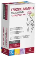 Глюкозамин Максимум и Хондроитин Таблетки шипучие 4.4г №30 от Аптека Авилек на Дмитрия Ульянова Доставка