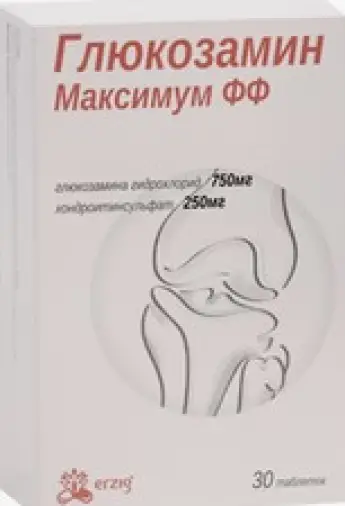 Глюкозамин Максимум Таблетки 1.2г №30