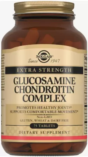 Глюкозамин Хондроитин плюс Таблетки 1.75г №75 произодства Солгар