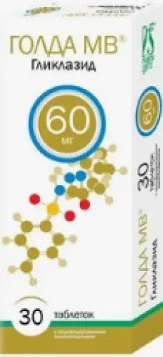 Голда МВ Таблетки 60мг №30 в Химках