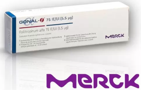 Гонал-Ф Лиоф.порошок 5.5мкг (75МЕ) №1+р-ль произодства Мерк