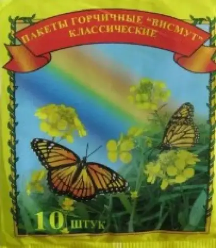 Горчичник Упаковка №10 произодства Висмут