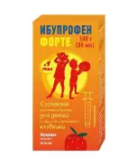 Ибупрофен Форте со вкусом клубники