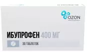 Ибупрофен Таблетки 400мг №30 от Озон ФК ООО