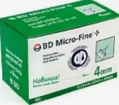 Иглы Микро-файн Плюс Упаковка 32G №100 от Бектон Дикинсон