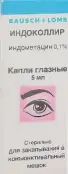 Индоколлир Капли глазные 0.1% 5мл от Бауш энд Ломб ГмбХ