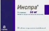 Инспра Таблетки 50мг №30 от Виатрис Спешиалти ЛЛС