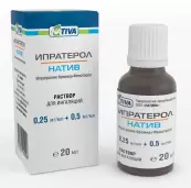 Ипратерол Р-р д/ингаляций 0.25мг+0.5мг/мл 20мл №1 от Фармстандарт ОАО