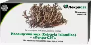Исландский мох (цетрария) Фильтр-пакеты 1.5г №20 в Красноярске от Аптека Эконом Красноярск Свободный 50