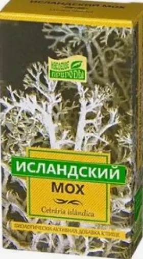 Исландский мох (цетрария) Упаковка 30г