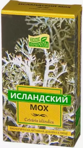 Исландский мох (цетрария) Упаковка 30г