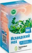 Исландский мох (цетрария)