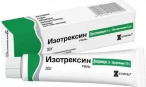 Изотрексин гель д/н.п. Туба 30г