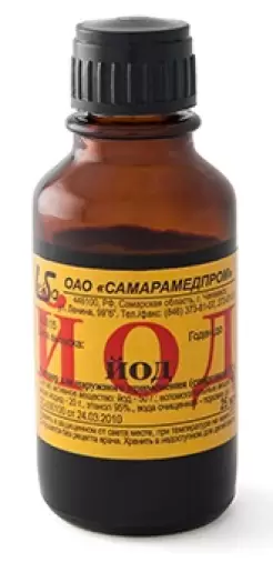 Йода спирт р-р Флакон 5% 10мл в Орехово-Зуево