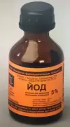 Йода спирт р-р Флакон 5% 25мл от Аптека в Митино