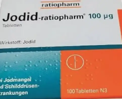 Йодид Таблетки 100мкг №100 произодства Германия