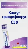 Кактус грандифлорус гранулы гомеопат. Разведение С30 4г от Буарон Лаборатория