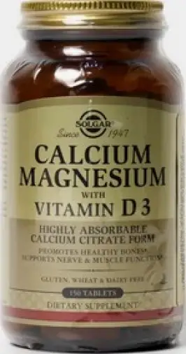 Кальций-Магний с вит.Д3 Таблетки №150 произодства Солгар