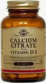 Кальция цитрат с вит.Д3 Таблетки 750мг+450МЕ №60 от Солгар