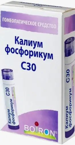 Калиум фосфорикум гранулы гомеопатические