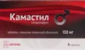 Камастил Таблетки 100мг №4 от Хетеро Лабс Лтд.