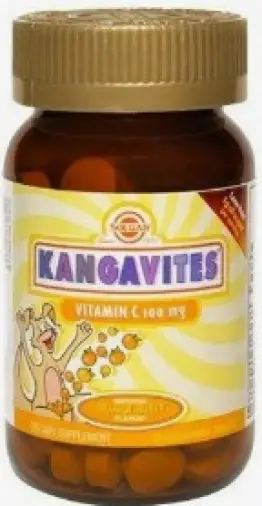 Кангавитес с вит.С для детей Таблетки 100мг №90 произодства Солгар