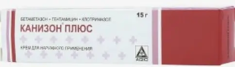 Канизон плюс Мазь 15г произодства Аджио Фармасьютикалз Лтд.