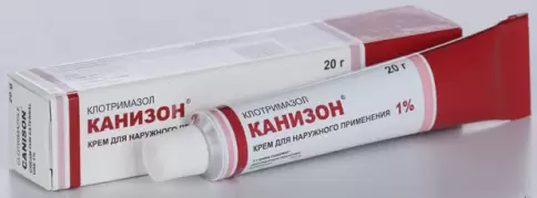 Канизон Крем 1% 20г произодства Аджио Фармасьютикалз Лтд.