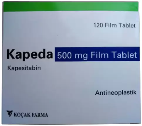 Капеда Таблетки п/о 500мг №120 произодства Косак Фарма