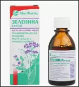 Капли Зеленина Флакон 25мл от Ф. фабрика (Тверь)