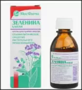 Капли Зеленина Флакон 25мл от СПР-Фарм