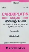Карбоплатин Флакон 450мг 45мл от Турция