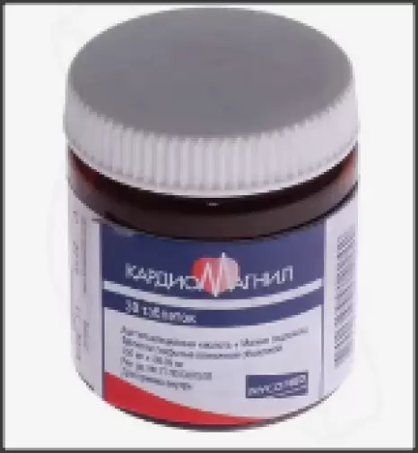 Кардиомагнил форте Таблетки п/о 150мг+30.39мг №30 произодства Никомед