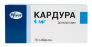 Кардура Таблетки 4мг №30