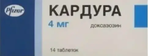 Кардура Таблетки 4мг №14 произодства Виатрис