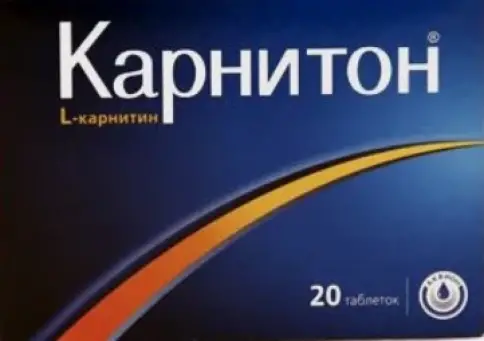 Карнитон Таблетки 1.04г №20 в Астрахани