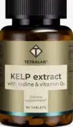 Kelp (келп) экстракт с витамином D3 Tetralab Таблетки 550мг №90 в СПБ (Санкт-Петербурге) от Аптека Heally