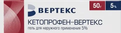 Кетопрофен Гель 5% 50г
