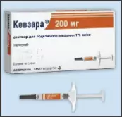 Кевзара Р-р д/п/к введ., шприц 131.6мг/мл 1.14мл №2 от Санофи