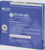 Кинерет Р-р д/п/к введ., шприц 150мг/мл 0.67мл №28 от Сведиш Орфан Биовитрум АБ
