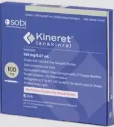 Кинерет Р-р д/п/к введ., шприц 150мг/мл 0.67мл №7