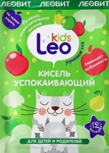 Кисель Леовит Leo Kids Успокаивающий