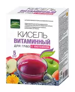 Кисель Витаминный д/глаз с лютеином Пакетики 18г №5 от 36,6 Аптека №1624